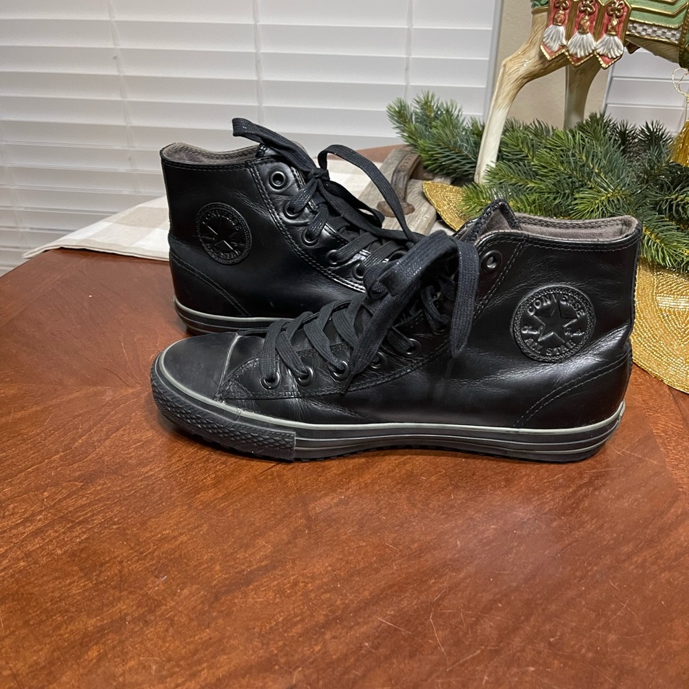 Converse CT Mid Leather 3M Thinsulate Black Boot